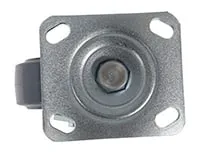 Vestil CST-KSM-5X2MR-S caster wheel shown from an alternate angle