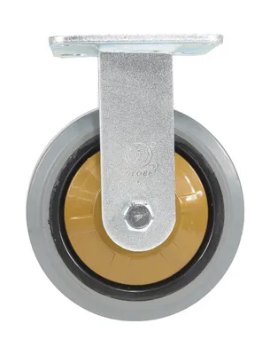 Vestil CST-KSM-6X2MR-R Rubber Rigid Caster