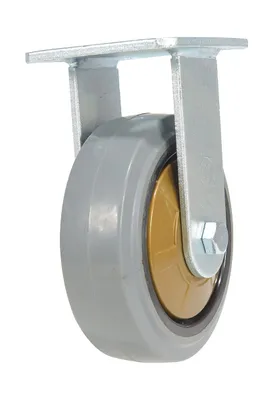 Vestil CST-KSM-6X2MR-S caster wheel shown from an alternate angle
