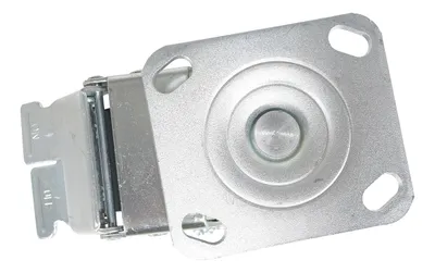Vestil CST-KSM-6X2MR-SWTB caster wheel shown from an alternate angle