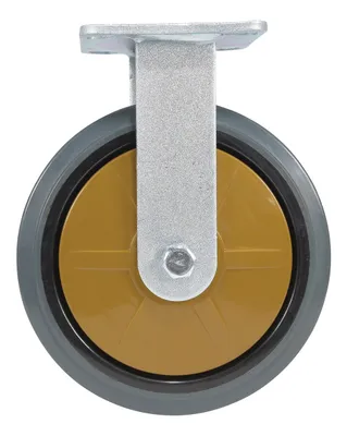 Vestil CST-KSM-8X2MR-R caster wheel shown from an alternate angle