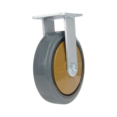 Vestil CST-KSM-8X2MR-R caster wheel shown from an alternate angle