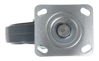 Vestil CST-KSM-8X2MR-S caster wheel shown from an alternate angle