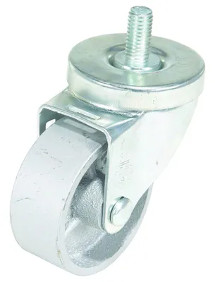 Vestil CST-MA-3X1.25-S-TS caster wheel shown from an alternate angle