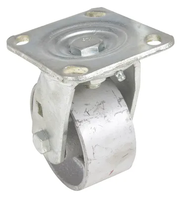 Vestil CST-MA-4X2-S caster wheel shown from an alternate angle