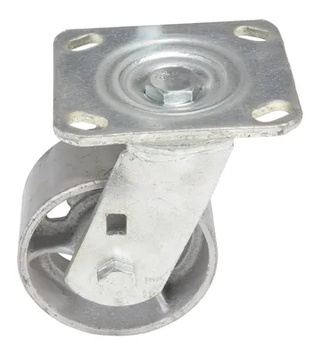 Vestil CST-MA-4X2-S caster wheel shown from an alternate angle