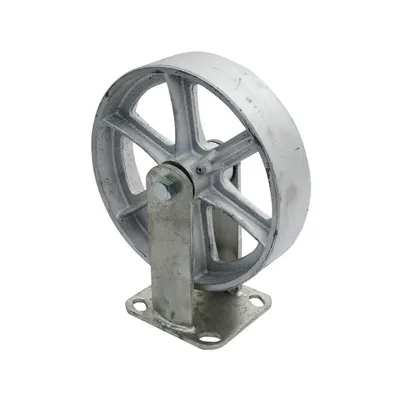 Vestil CST-MA-8X2-R caster wheel shown from an alternate angle