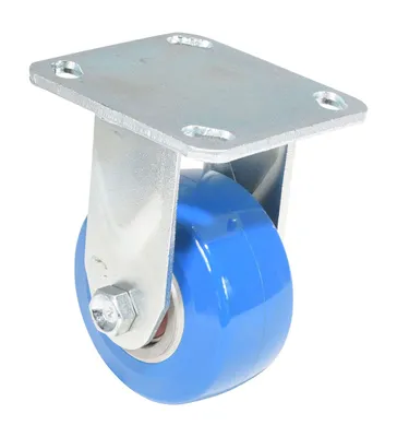 Vestil CST-PB-4X2PUA-R caster wheel shown from an alternate angle