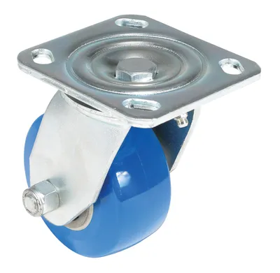 Vestil CST-PB-4X2PUA-S caster wheel shown from an alternate angle