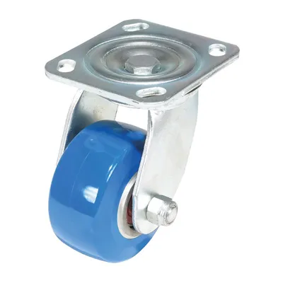 Vestil CST-PB-4X2PUA-S caster wheel shown from an alternate angle