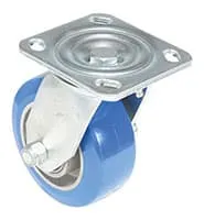Vestil CST-PB-5X2PUA-S caster wheel shown from an alternate angle