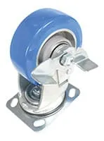 Vestil CST-PB-5X2PUA-SWB caster wheel shown from an alternate angle