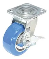 Vestil CST-PB-5X2PUA-SWB caster wheel shown from an alternate angle