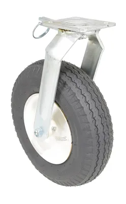 Vestil CST-PN-12X3.5-S-4L Pneumatic Swivel With 4-Position Lock Caster