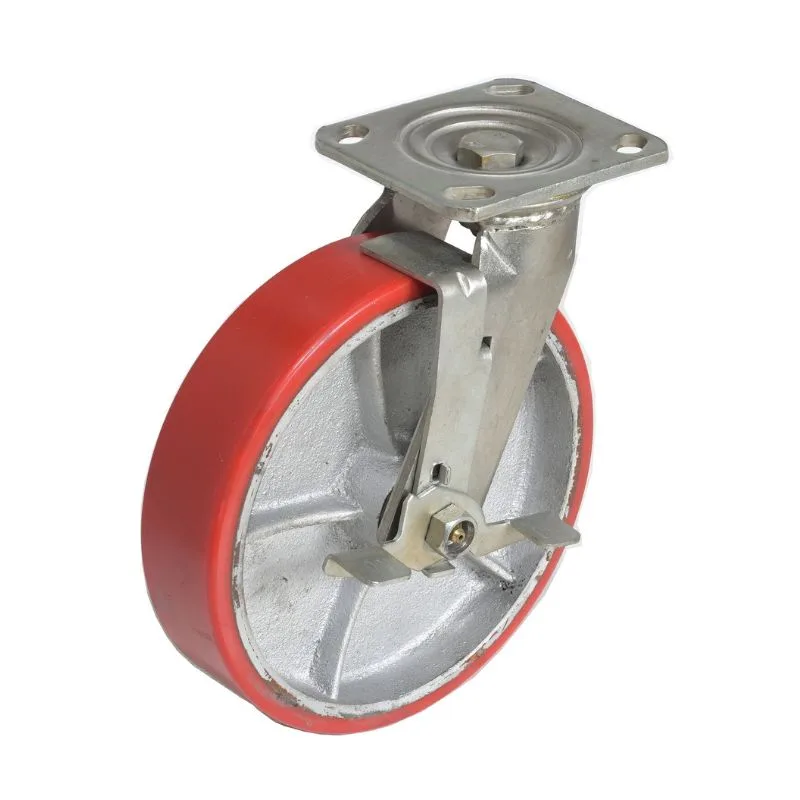 Vestil CST-PU-8X2-S-BR caster wheel