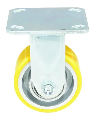 Vestil CST-PY-4X2PUA-R caster wheel shown from an alternate angle