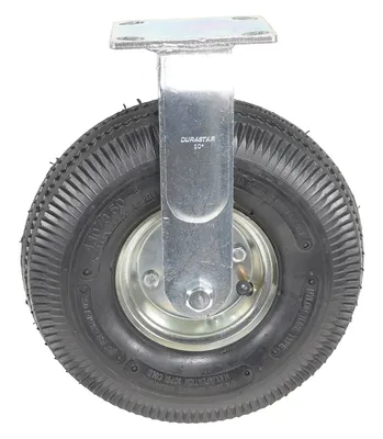 Vestil CST-VE-10X3PNU-R caster wheel shown from an alternate angle