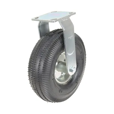 Vestil CST-VE-10X3PNU-S caster wheel shown from an alternate angle