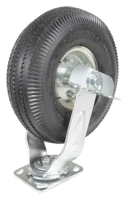 Vestil CST-VE-10X3PNU-SWB caster wheel shown from an alternate angle