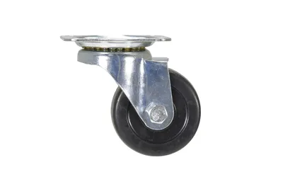 Vestil CST-VE-2X1RU-S caster wheel shown from an alternate angle