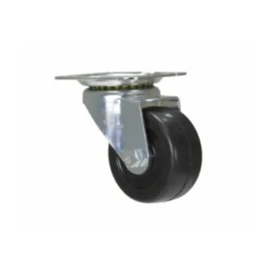Vestil CST-VE-2X1RU-S Rubber Swivel Caster
