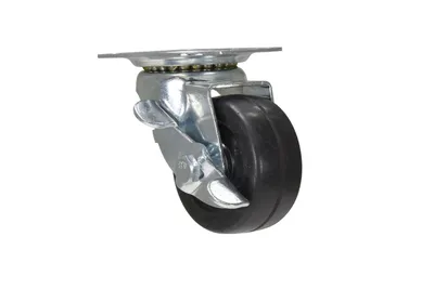 Vestil CST-VE-2X1RU-SWB caster wheel shown from an alternate angle