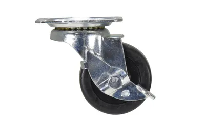 Vestil CST-VE-2X1RU-SWB caster wheel shown from an alternate angle