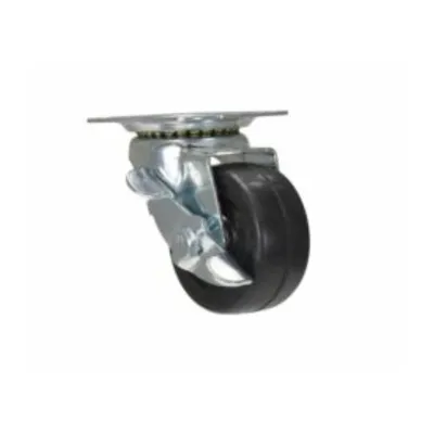 Vestil CST-VE-2X1RU-SWB caster wheel shown from an alternate angle