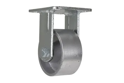 Vestil CST-VE-4X2CI-R Cast Iron Steel Rigid Caster 2