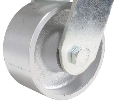 Vestil CST-VE-4X2CI-S Cast Iron Steel Swivel Caster 4