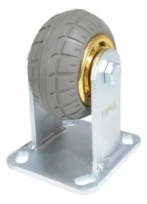 Vestil CST-VE-4X2FF-R Flat-Free Rigid Caster 4