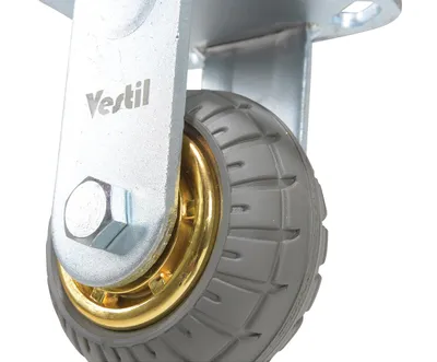 Vestil CST-VE-4X2FF-R Flat-Free Rigid Caster 5