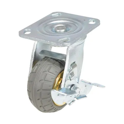 Vestil CST-VE-4X2FF-SWB Flat-Free Swivel With Brake Caster