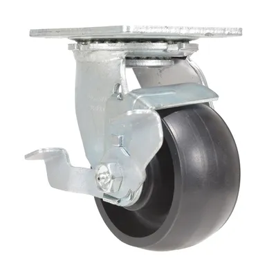 Vestil CST-VE-4X2GFN-SWB Glass Filled Nylon Swivel With Brake Caster 2