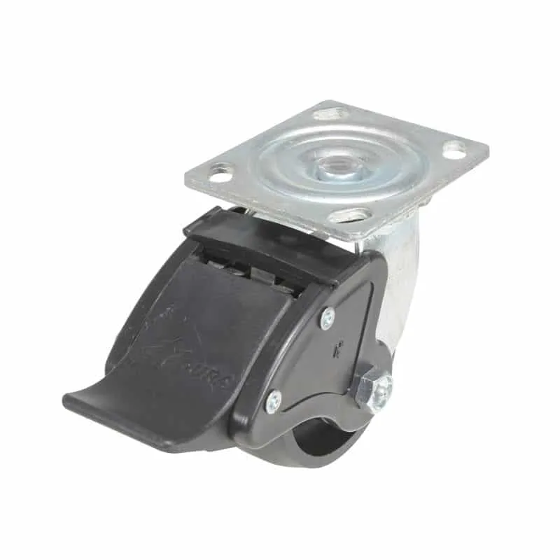 Vestil CST-VE-4X2GFN-SWTB Glass Filled Nylon Swivel With Total Brake Caster