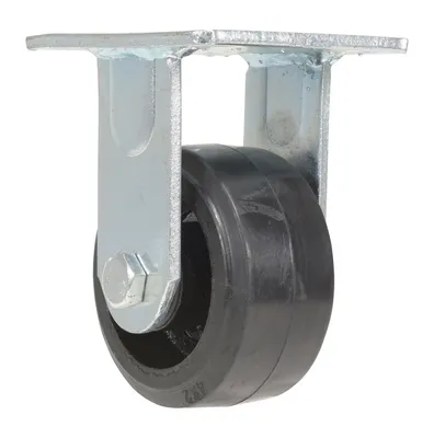 Vestil CST-VE-4X2MR-R Rubber Rigid Caster 2