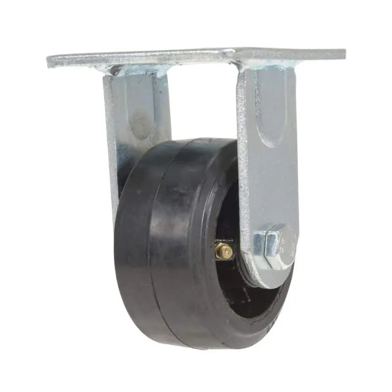 Vestil CST-VE-4X2MR-R Rubber Rigid Caster