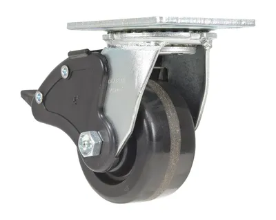 Vestil CST-VE-4X2PH-SWTB Phenolic Swivel With Total Brake Caster 2