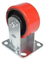 Vestil CST-VE-4X2PU-R caster wheel shown from an alternate angle