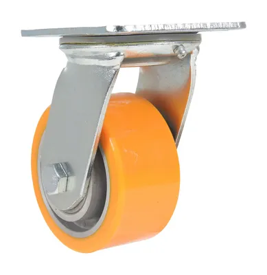 Vestil CST-VE-4X2PUA-S Polyurethane Swivel Caster 2