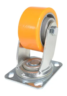 Vestil CST-VE-4X2PUA-S Polyurethane Swivel Caster 4