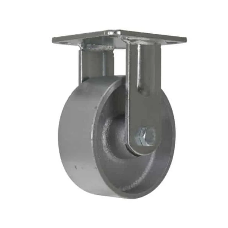 Vestil CST-VE-5X2CI-R Cast IronSteel Rigid Caster