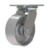 Vestil CST-VE-5X2CI-S caster wheel shown from an alternate angle