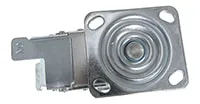 Vestil CST-VE-5X2CI-SWTB caster wheel shown from an alternate angle