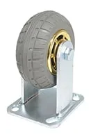 Vestil CST-VE-5X2FF-R caster wheel shown from an alternate angle