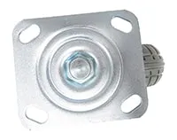 Vestil CST-VE-5X2FF-S caster wheel shown from an alternate angle
