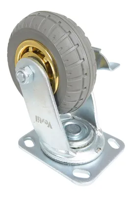 Vestil CST-VE-5X2FF-SWB Flat-Free Swivel With Brake Caster