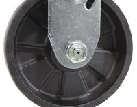 Vestil CST-VE-5X2GFN-R caster wheel shown from an alternate angle