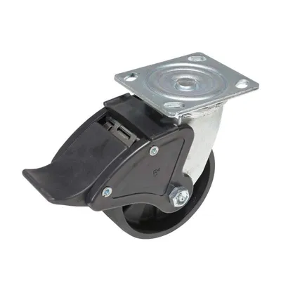 Vestil CST-VE-5X2GFN-SWTB Glass Filled Nylon Swivel With Total Brake Caster