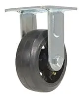 Vestil CST-VE-5X2MR-R caster wheel shown from an alternate angle